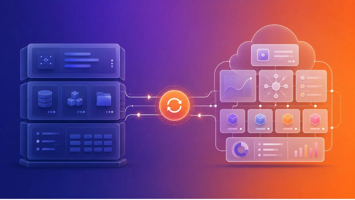 Legacy and cloud running side by side